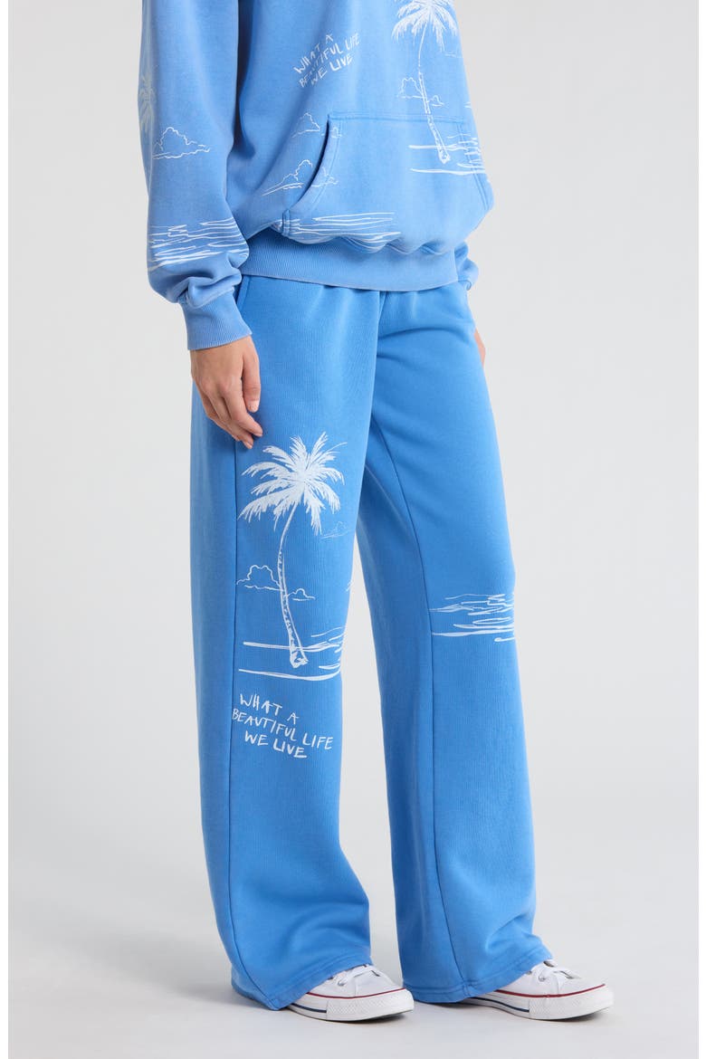 A Beautiful Life Baggy Sweatpants, Alternate, color, BLUE