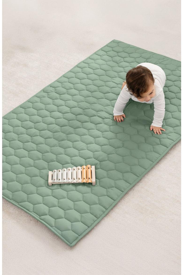 Premium Play Mat with Non-Slip Bottom, Rectangle, Main, color, Fern