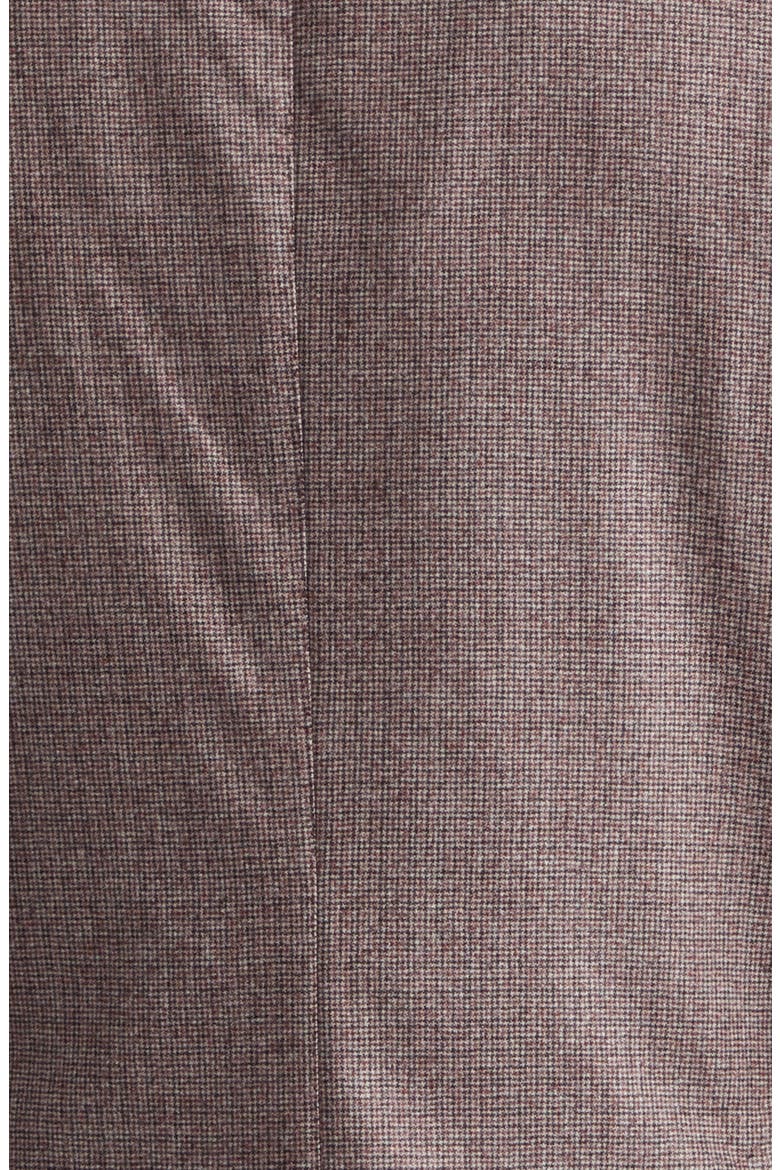 Slim Fit Burgundy Microhoundstooth Wool Blend Sport Coat, Alternate, color, 18 BURGUNDY