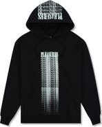 PLEASURES Blurred Logo Graphic Hoodie