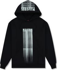 PLEASURES Blurred Logo Graphic Hoodie