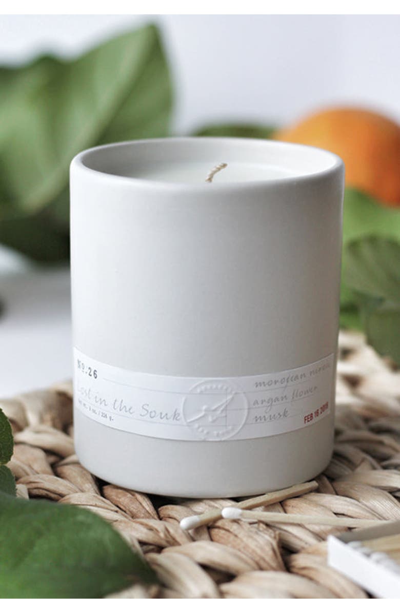 Aerangis No. 26 In The Souk Scented Candle, Alternate, color, White