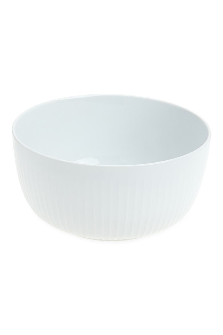Hammershøi Serving Bowl, Main, color, WHITE