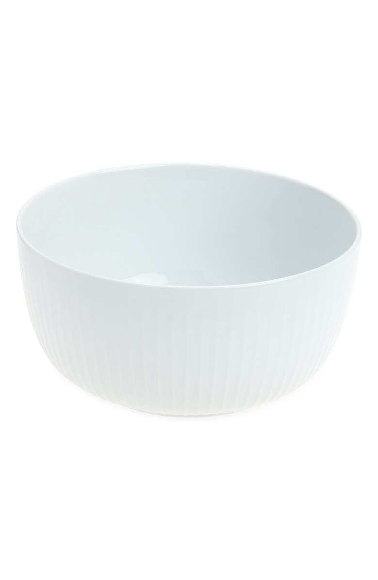 Kahler Hammershøi Serving Bowl, Main, color, White