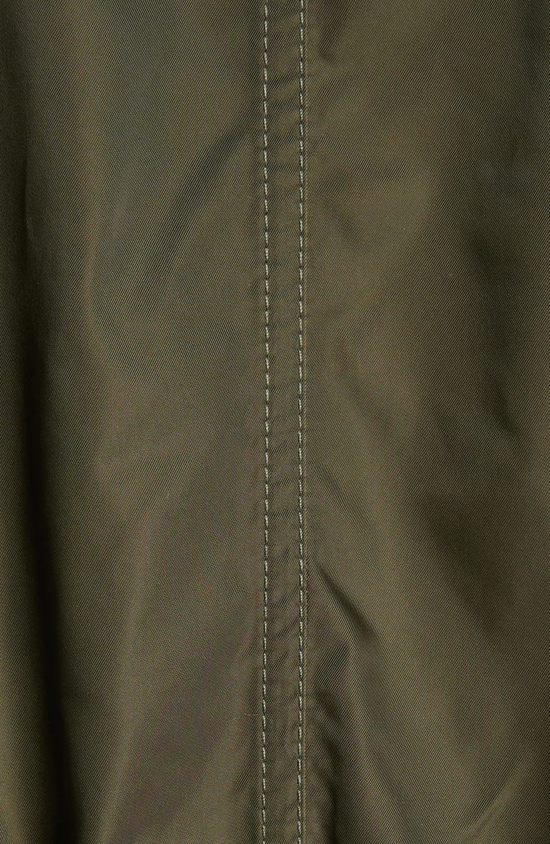 Moncler Noizay Short Parka, Alternate, color, Amber Toned Olive