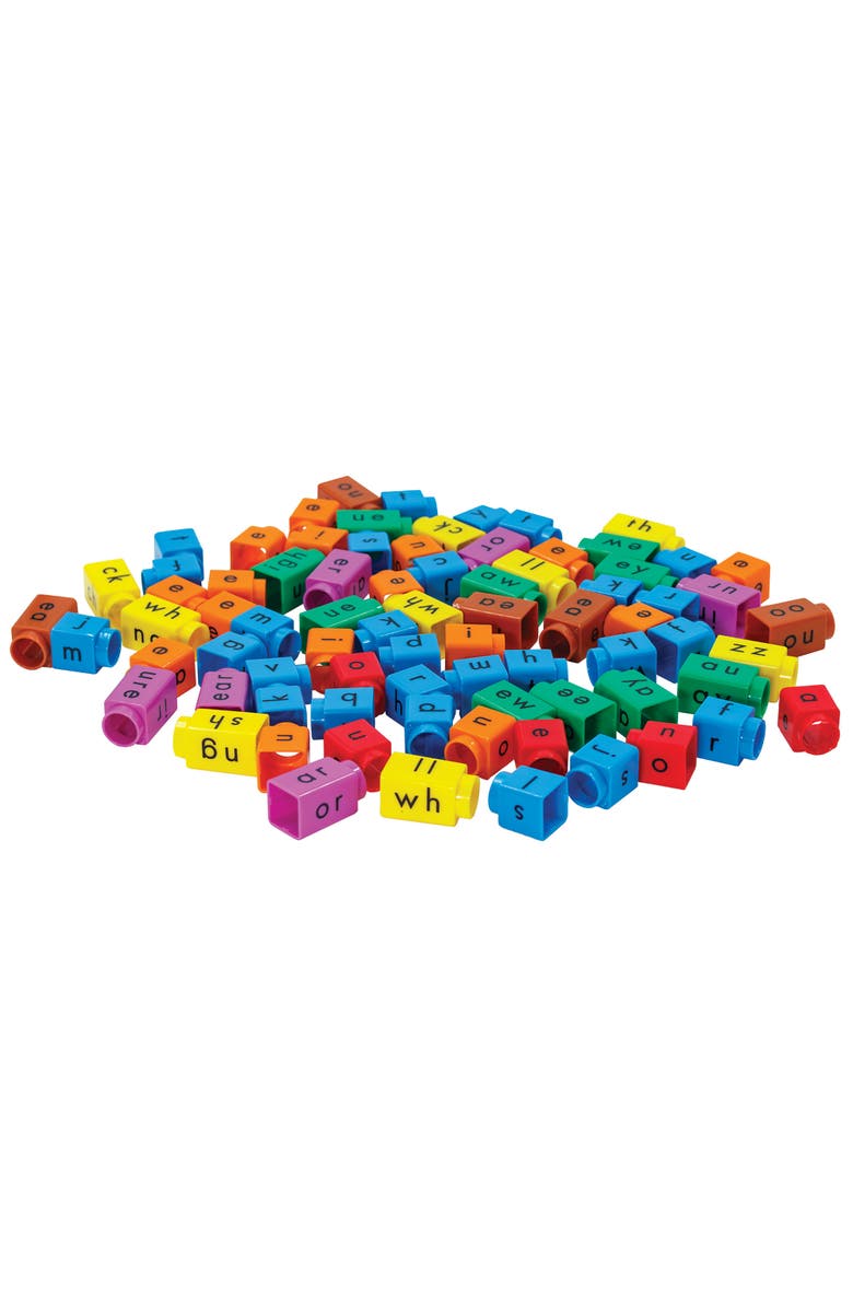 Junior Learning Rainbow Phonics Blox Vowel Sounds, Alternate, color, Multicolored