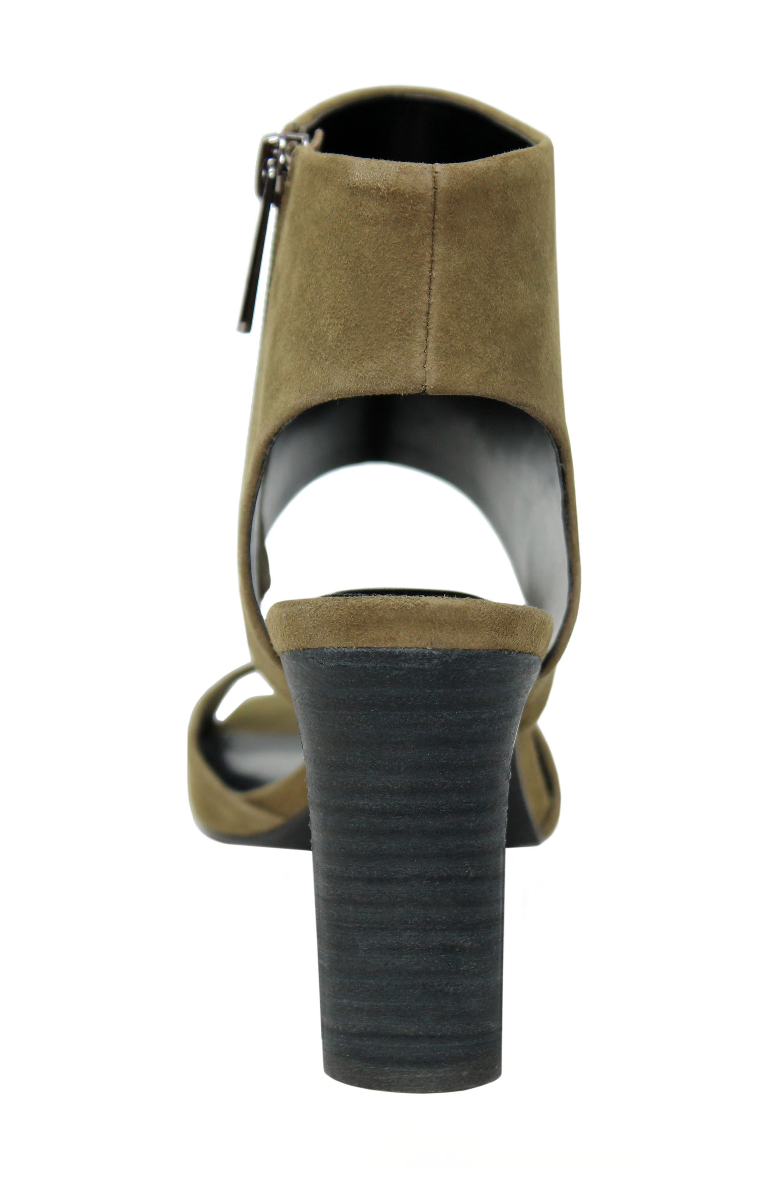 Charles by Charles David Gently Cuff Sandal, Alternate, color, Military Green