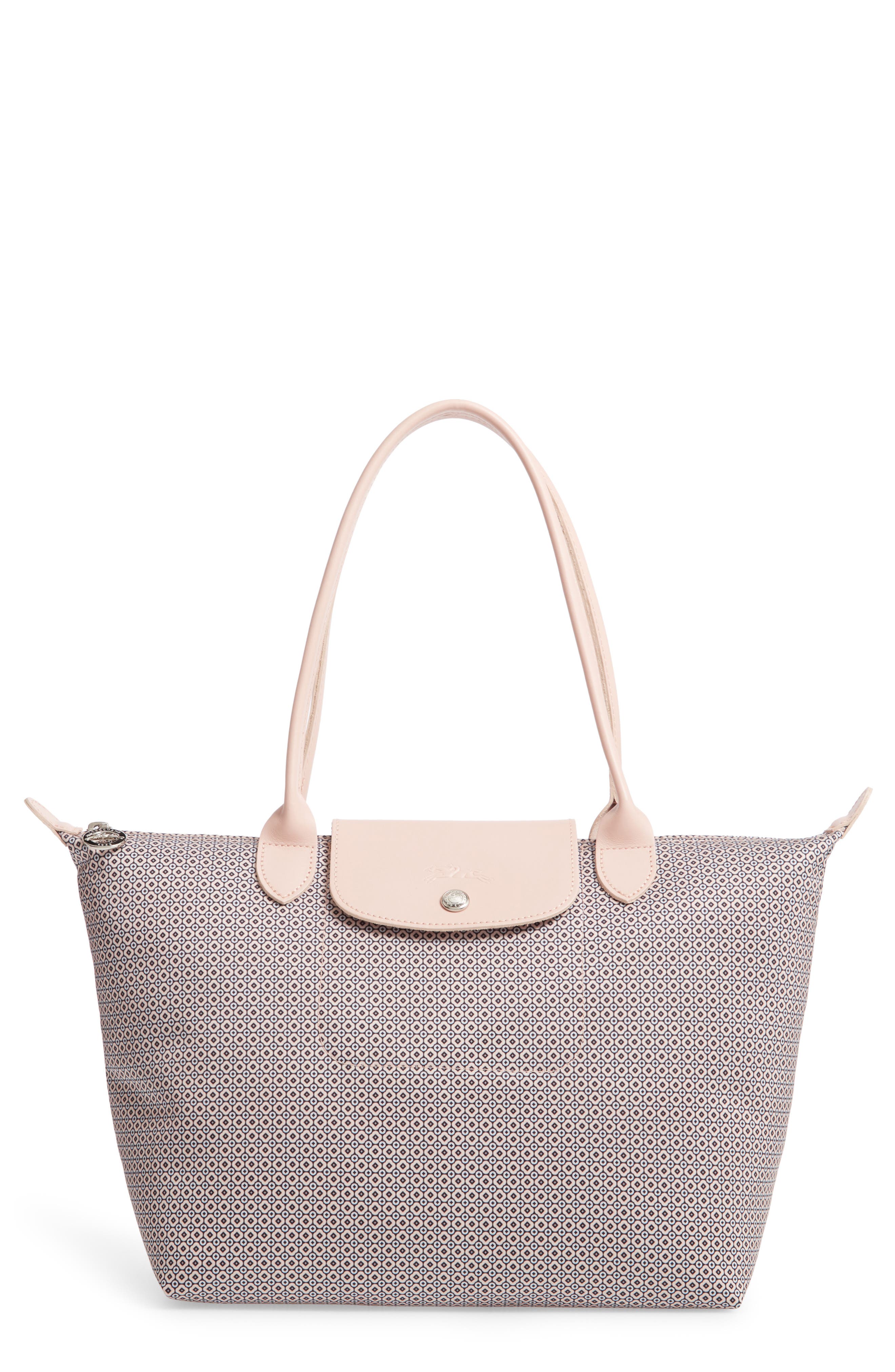 Longchamp Medium Le Pliage Dandy Print Top Handle Tote, Main, color, 