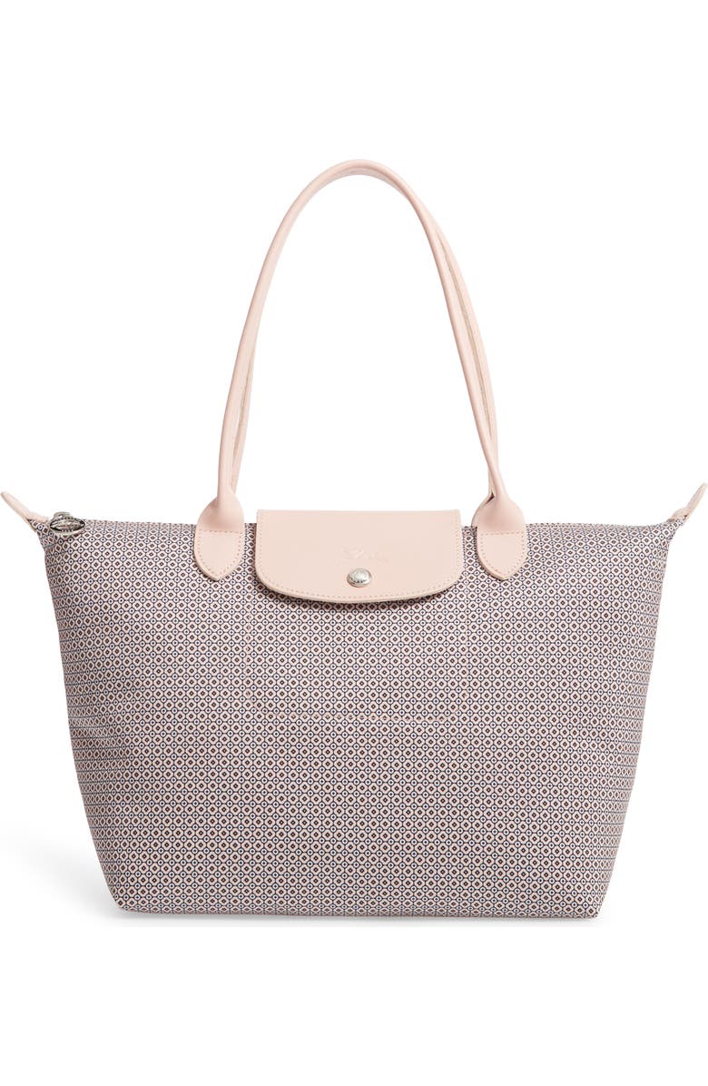 Longchamp Medium Le Pliage Dandy Print Top Handle Tote, Main, color,