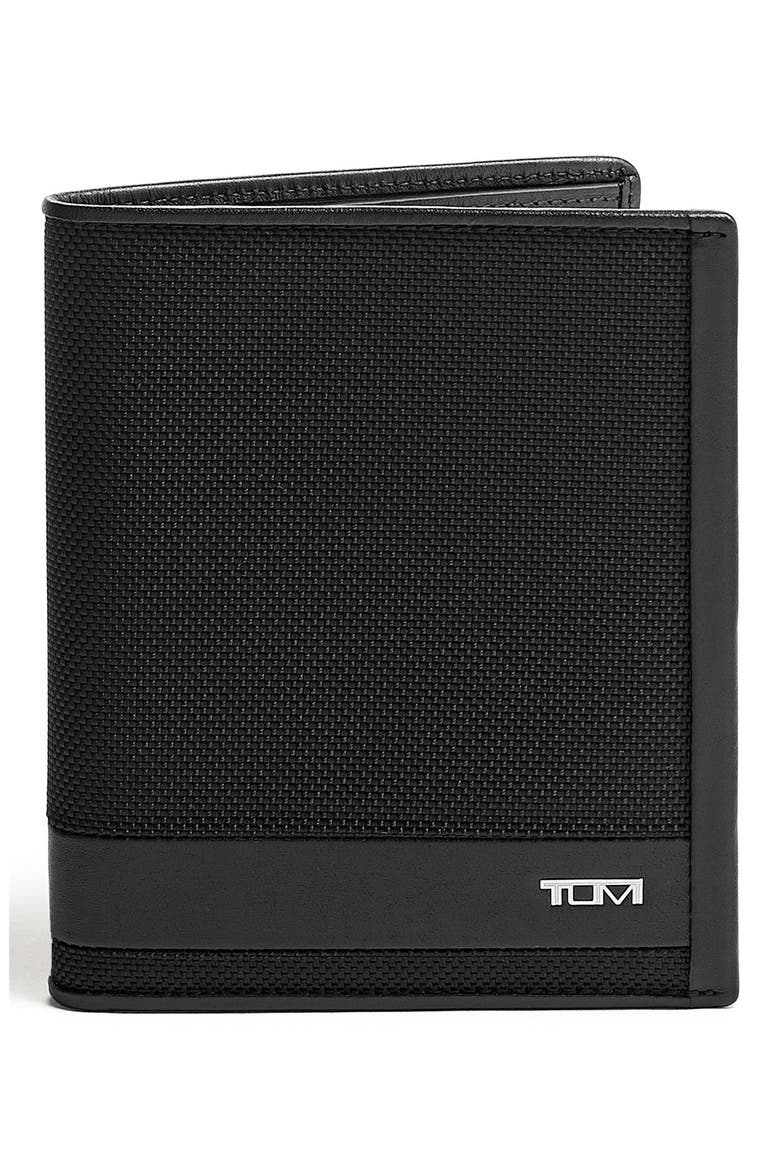 Alpha Passport Case, Main, color, BLACK