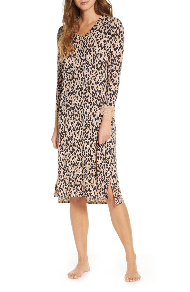 Rachel Parcell Knit Nightgown, Main, color, 