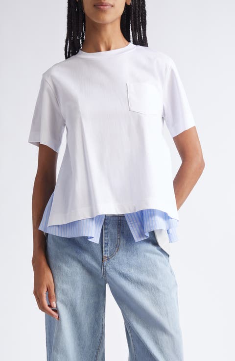 sacai 25SS T-Shirt White 白 サカイ - sacai | Flock Prfint T-Shirt 1999-White-0の通販