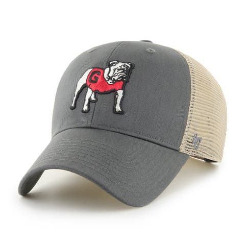 Men's '47  Charcoal Georgia Bulldogs Flagship Trucker Adjustable Hat