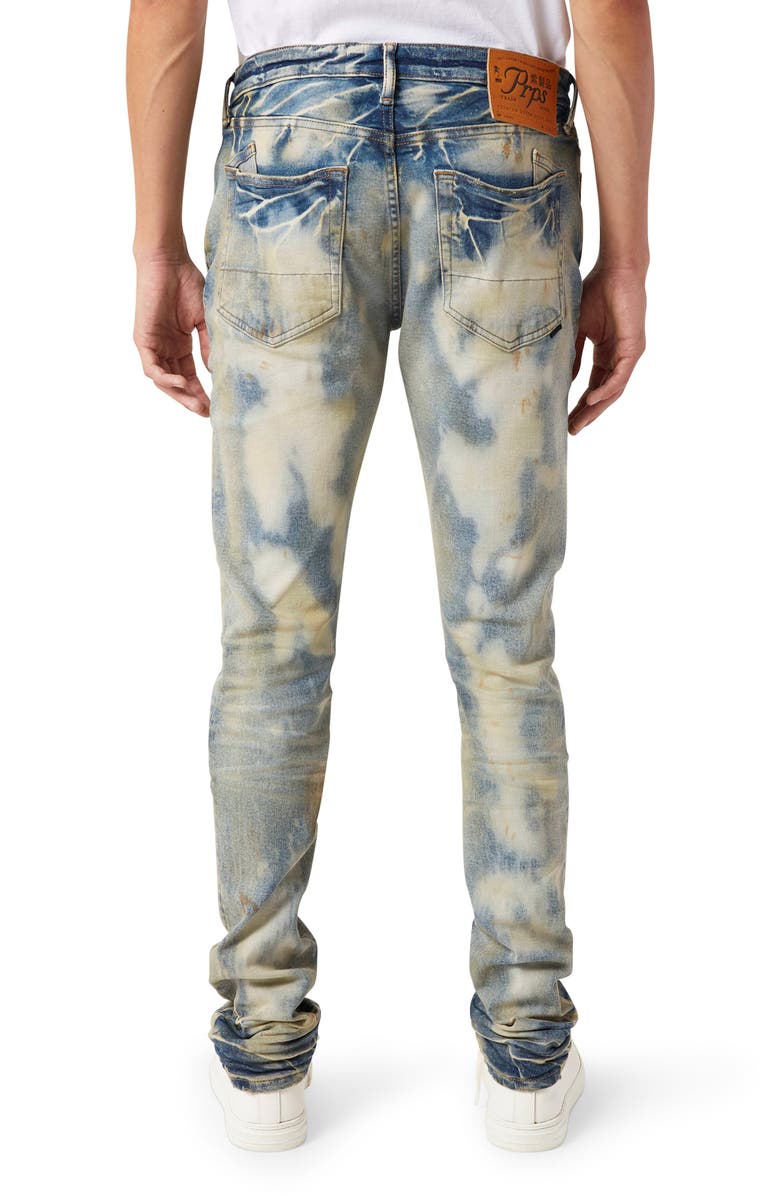 PRPS La Nina Skinny Jeans, Alternate, color, Marble Ice Wash