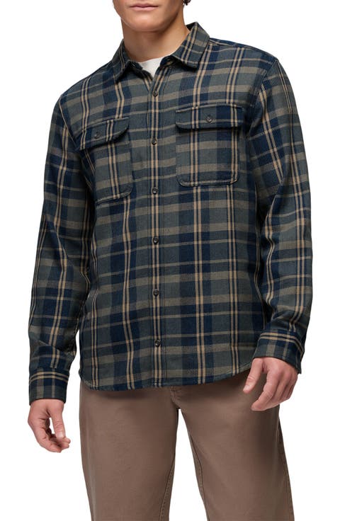 Westbrook Plaid Recycled Blend Button-Up Shirt