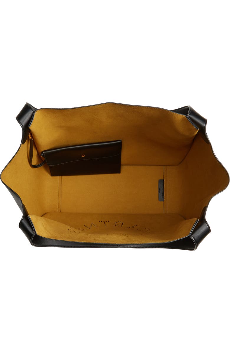 Stella McCartney Extra Large Perforated Logo Faux Leather Tote, Alternate, color,