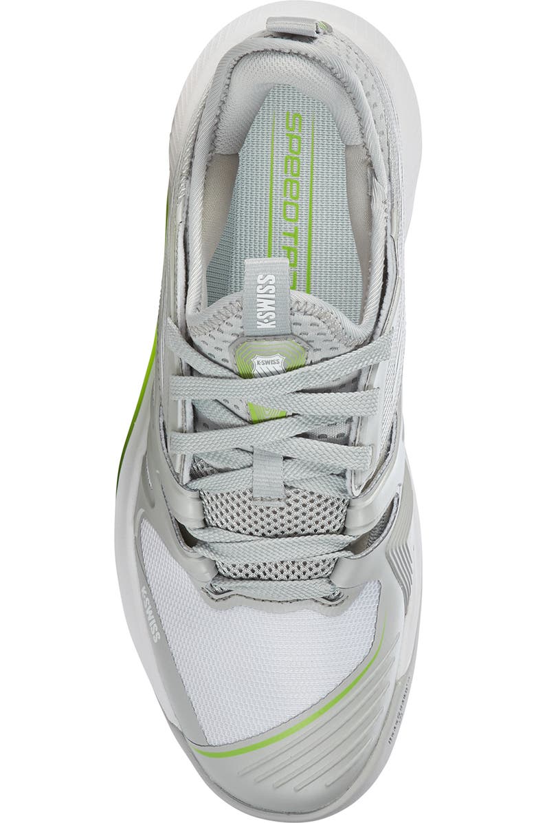 K-Swiss SpeedTrac Sneaker, Alternate, color, Grey Volt/ White/ Limon