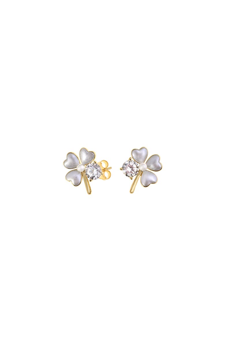Ramo Earrings, Main, color, Silver Gold Plated