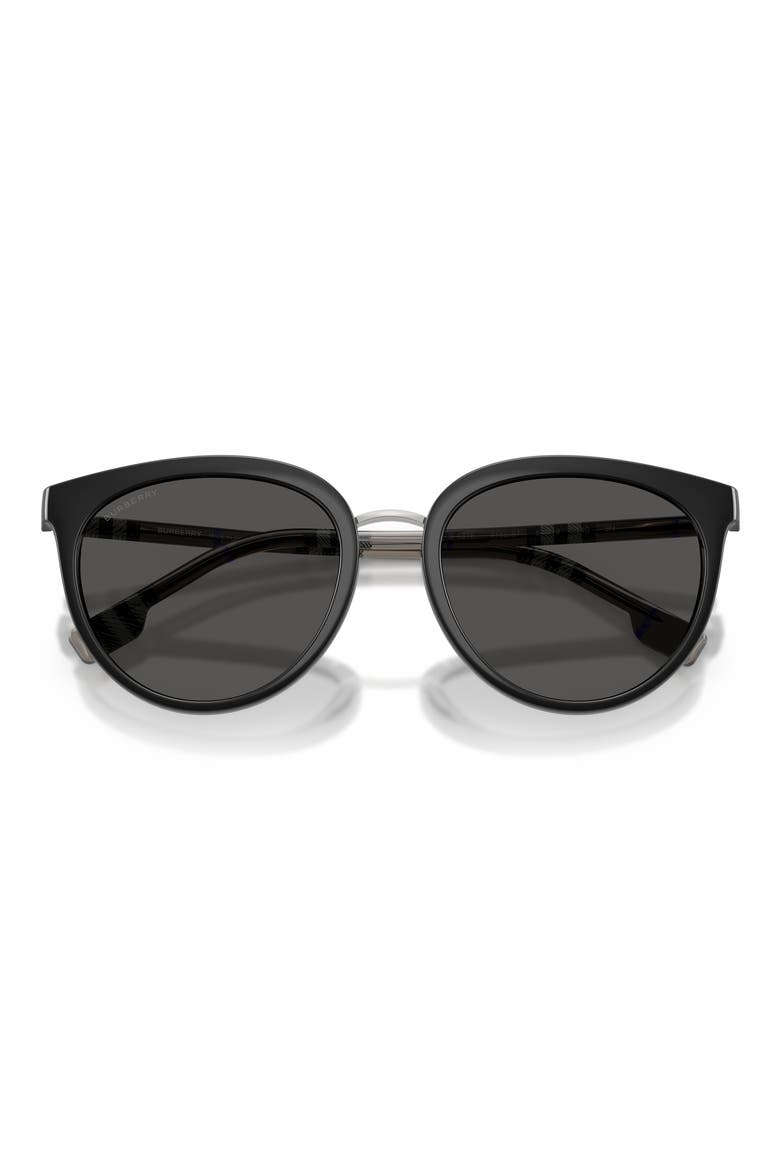 Willow 54mm Phantos Sunglasses, Alternate, color, BLACK / DARK GREY