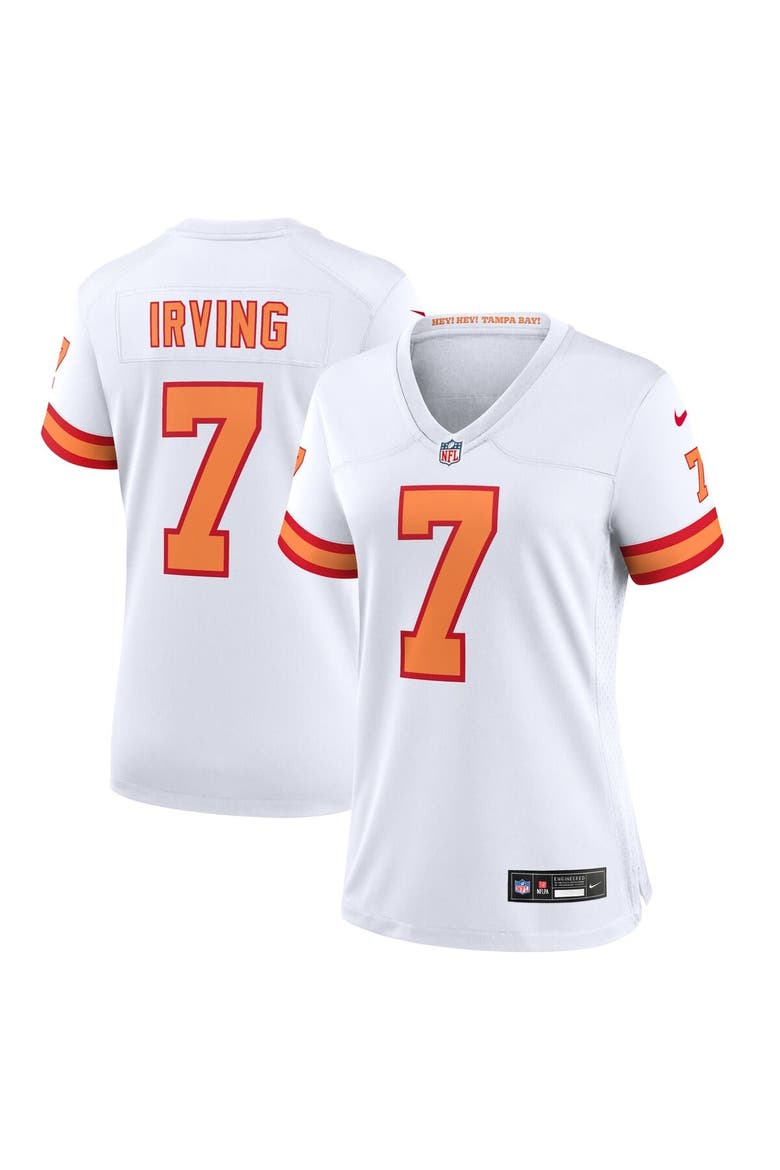 Women's Nike Bucky Irving White '76 Tampa Bay Buccaneers  Game Jersey, Main, color, White