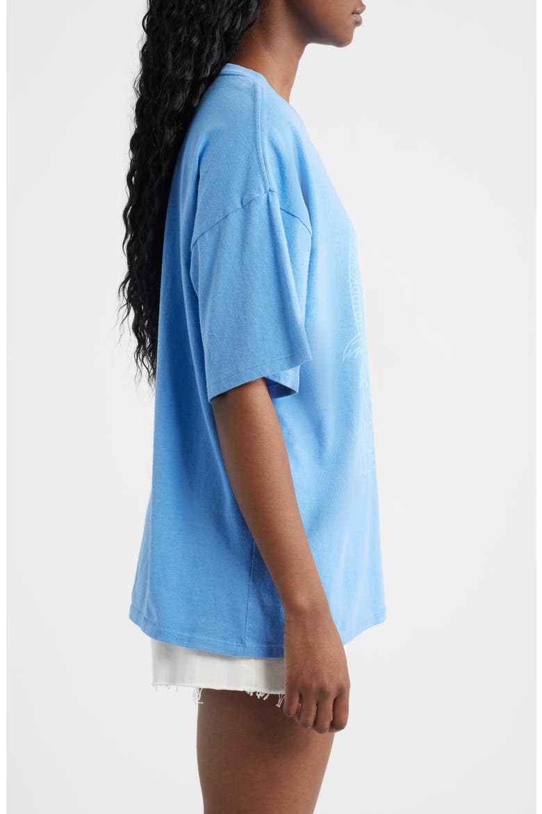 Hotel Malibu Heritage Graphic T-Shirt, Alternate, color, BLUE