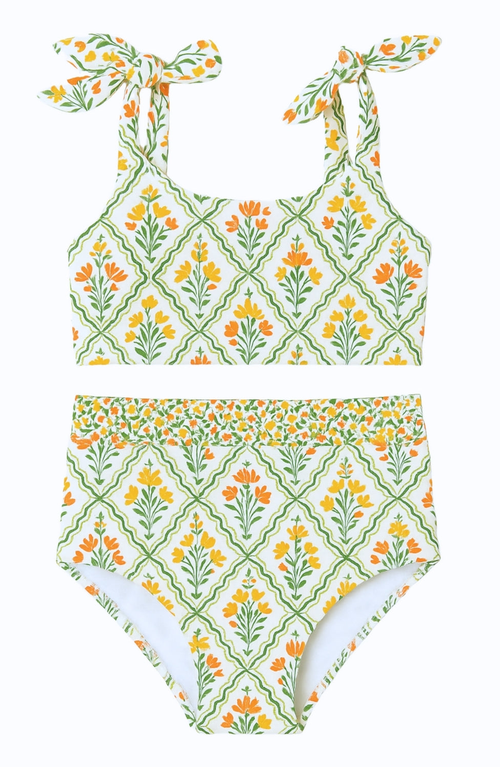 Hermoza Little Lauren Two Piece Swimsuit in Floral Tile  product