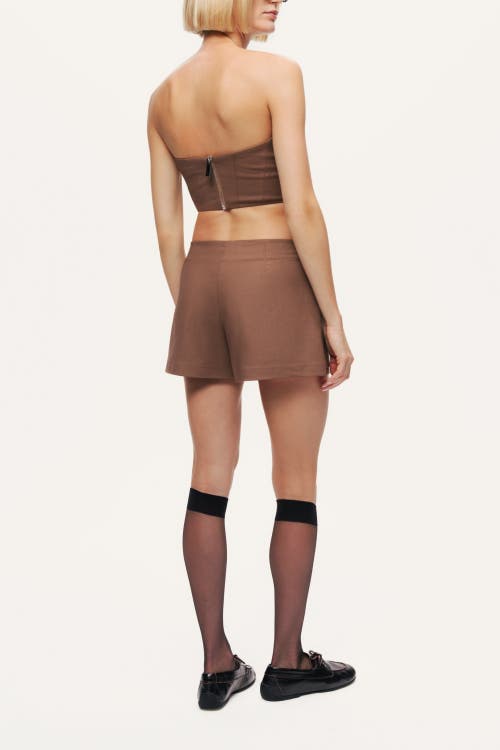 Nocturne Tailored Wrap Mini Skort In Multi