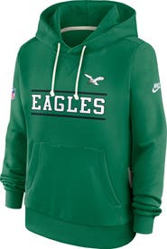 Nike Women's Nike Kelly Green Philadelphia Eagles Sideline Standard Issue Alternate Dri-FIT Hoodie