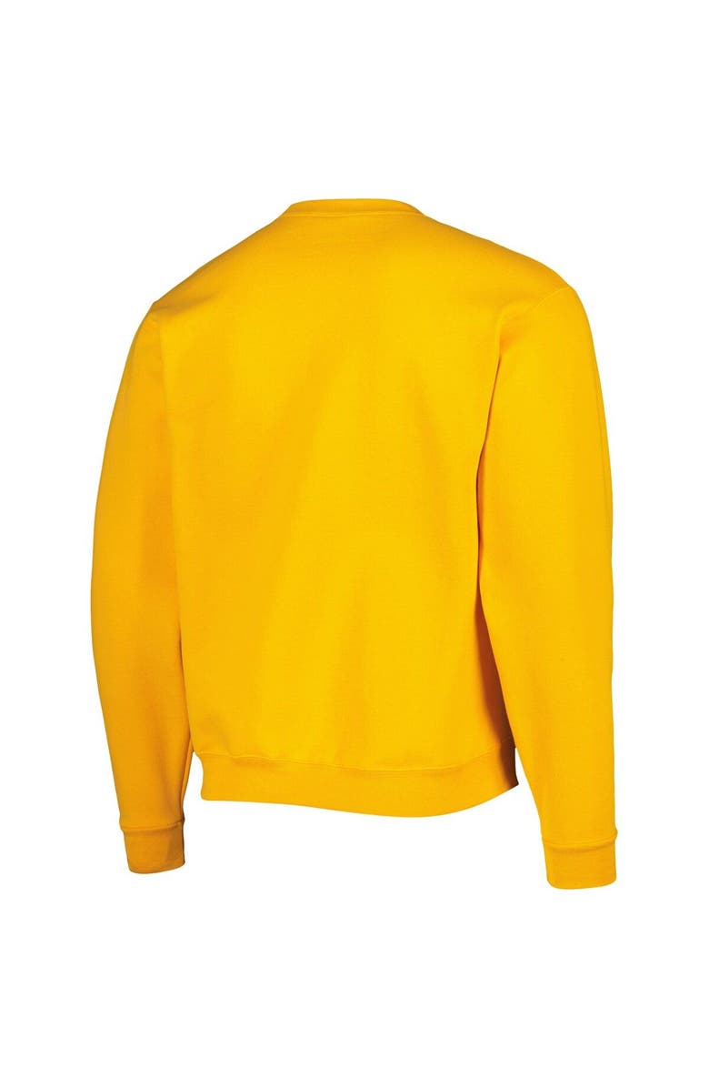 Champion Men's Champion Gold West Virginia Mountaineers High Motor Pullover Sweatshirt, Alternate, color, 