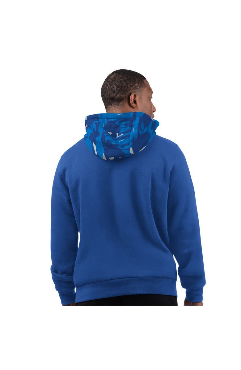 STARTER Men's Starter Royal Los Angeles Rams Thursday Night Gridiron Pullover Hoodie, Alternate, color, Royal