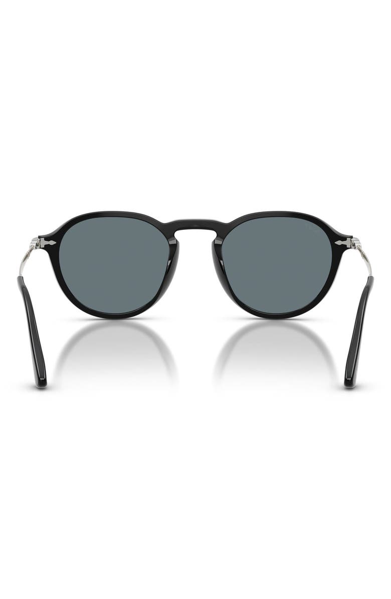 Persol 51mm Polarized Phantos Sunglasses, Alternate, color, Black / Polar Dark Grey