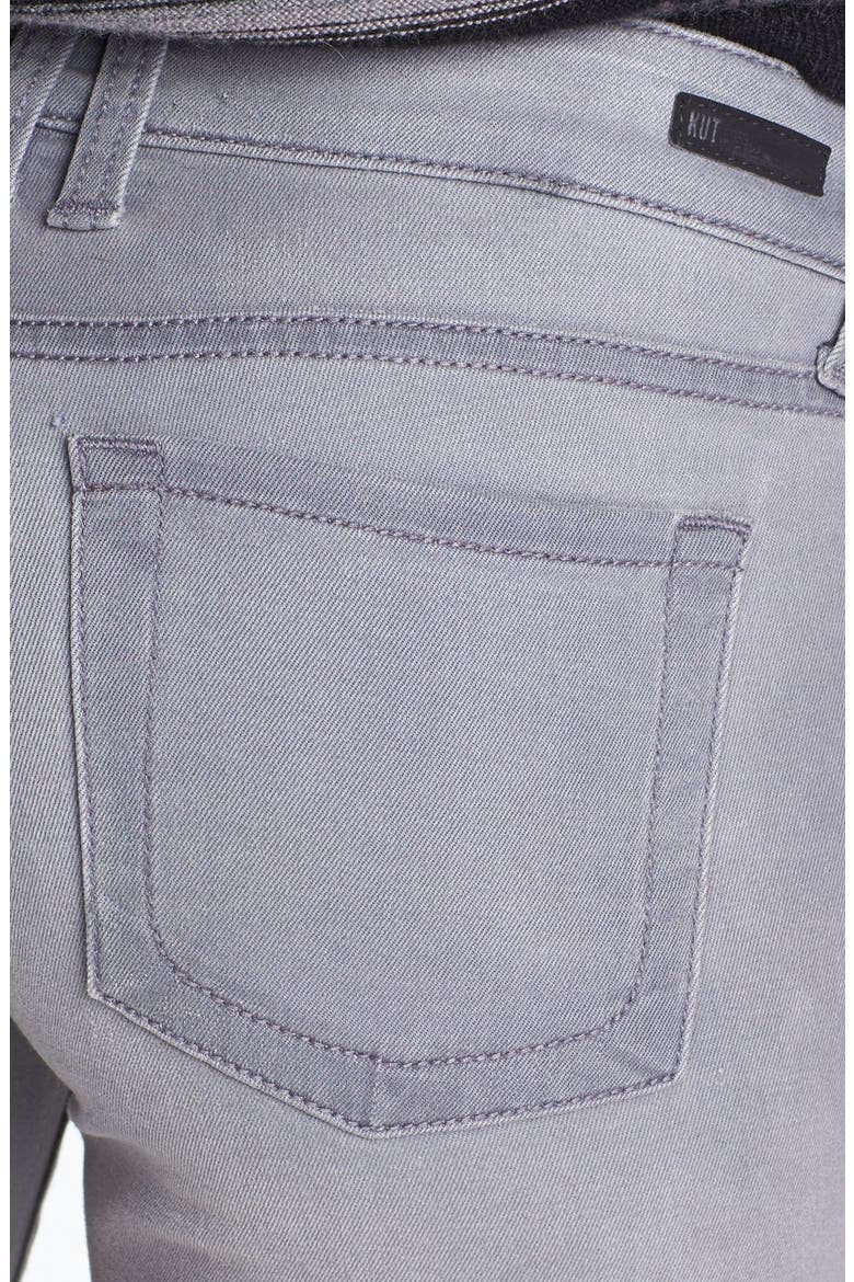 'Mia' Skinny Jeans, Alternate, color, GREY