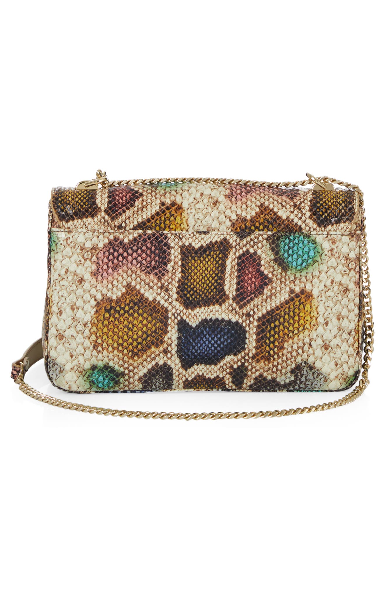 Brahmin Rosalie Snake Embossed Leather Convertible Crossbody Bag (Women ...