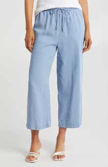 DKNY Tencel® Lyocell Cropped Pants