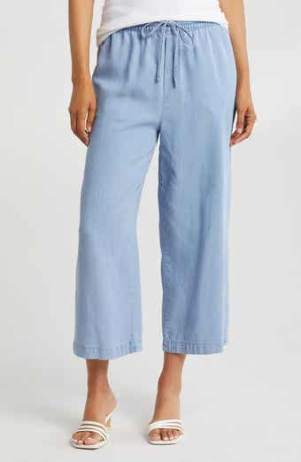DKNY Tencel® Lyocell Cropped Pants