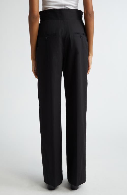 3.1 Phillip Lim Sid High Waist Wide Leg Pants In Black