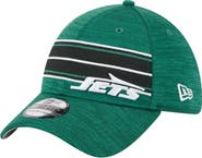 New Era Men's New Era Green New York Jets Stripes 39THIRTY Flex Hat