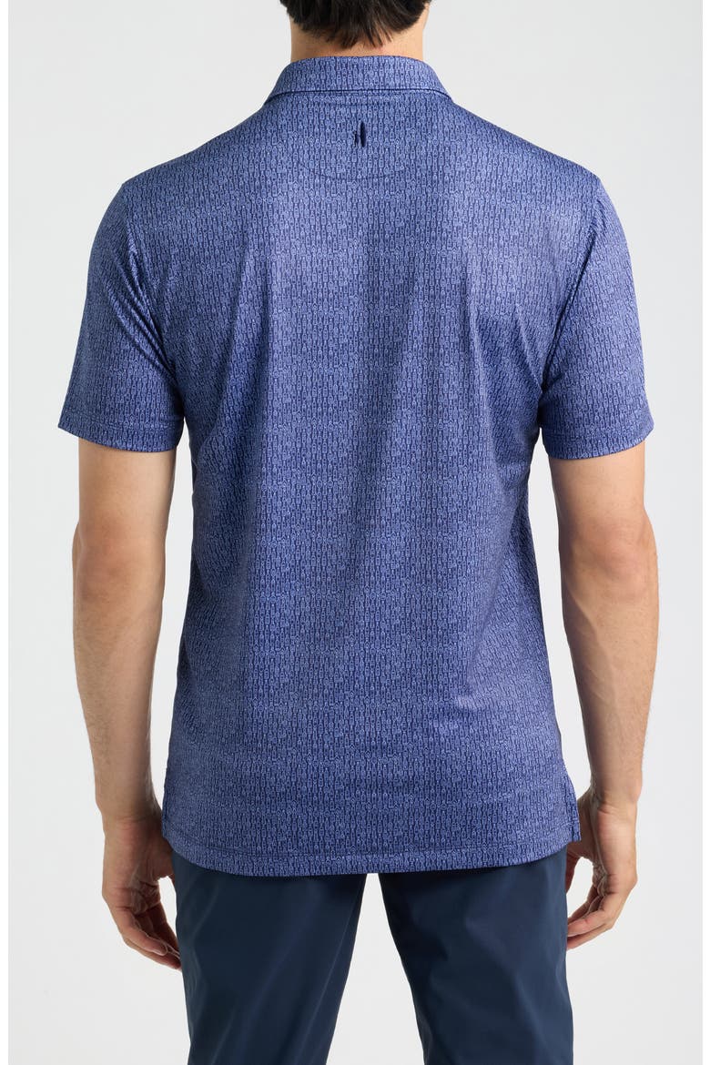 Bar's Open Performance Jersey Polo, Alternate, color, NAVY