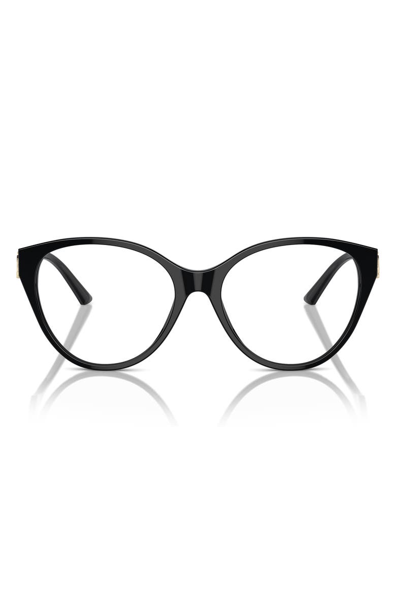 Jimmy Choo 54mm Phantos Optical Glasses, Main, color, Black / Demo Lens