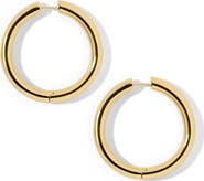 Jennifer Fisher Mini Lilly Hinged Hoop Earrings