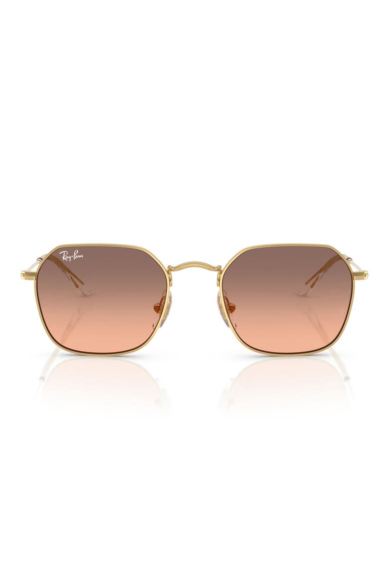 Kids' 49mm Gradient Irregular Sunglasses, Main, color, ARISTA