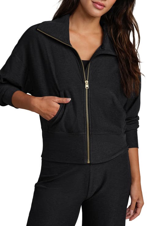 Atmosphere Crop Zip Sweatshirt