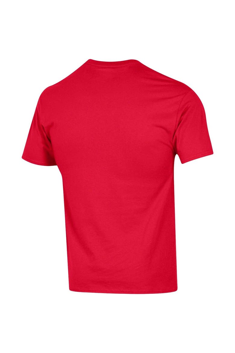 Men's Champion Red Georgia Bulldogs Arch Pill T-Shirt, Alternate, color, Red