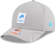 New Era Men's New Era Gray Detroit Lions 2025 Sideline  M-Crown 9FORTY Adjustable Hat