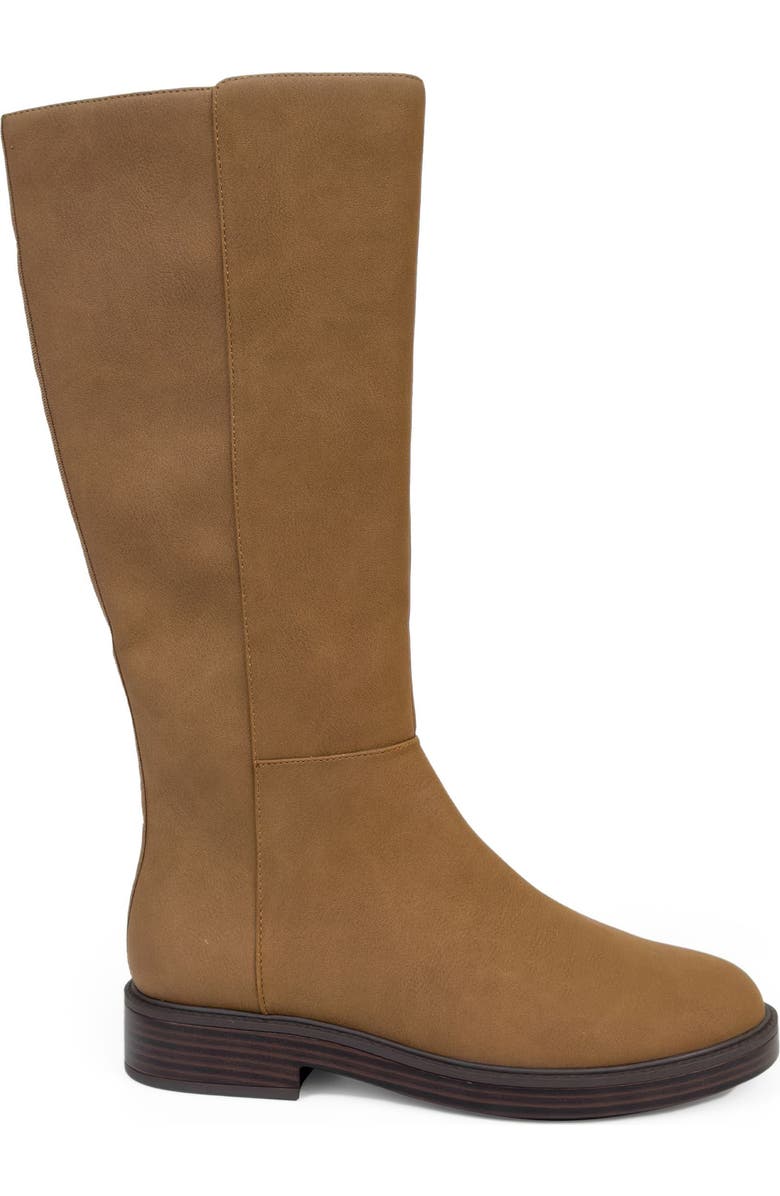 Aerosoles Prue Tall Boot, Alternate, color, Tan Faux Nubuck