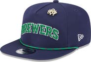 New Era Men's New Era Navy Milwaukee Brewers 2025 Big League Chew Golfer Snapback Hat