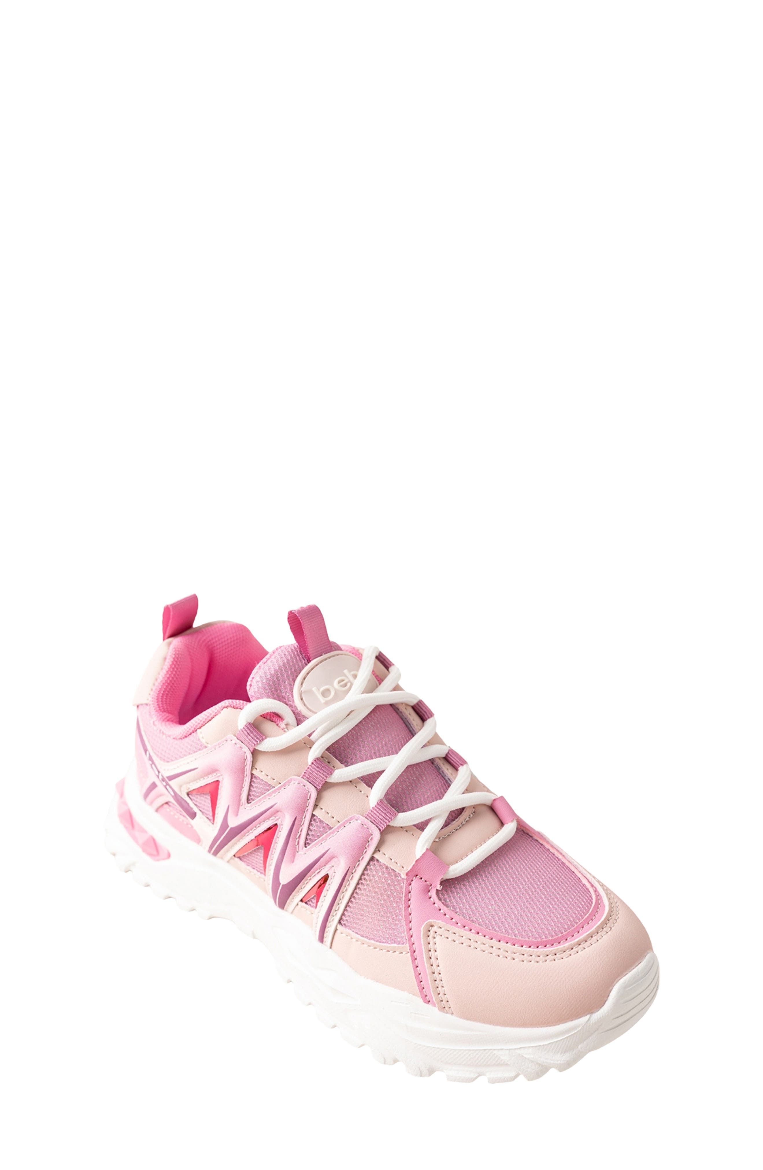 Kids' Ombre Mesh Jogger Sneaker, Main, color, FUCHSIA