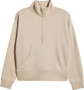 Zella Cloud Fleece Half Zip