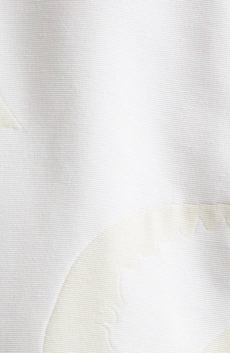 Marimekko Hahmo Unikko Jacquard Faille Shift Dress, Alternate, color, White Light Grey