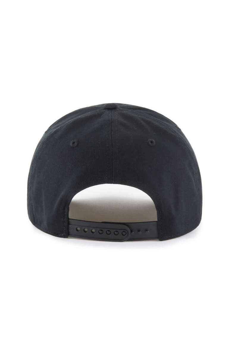 Men's '47  Black Philadelphia Eagles Hitch Adjustable Hat, Alternate, color, Black